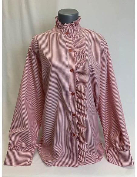 CAMISA CON VOLANTES