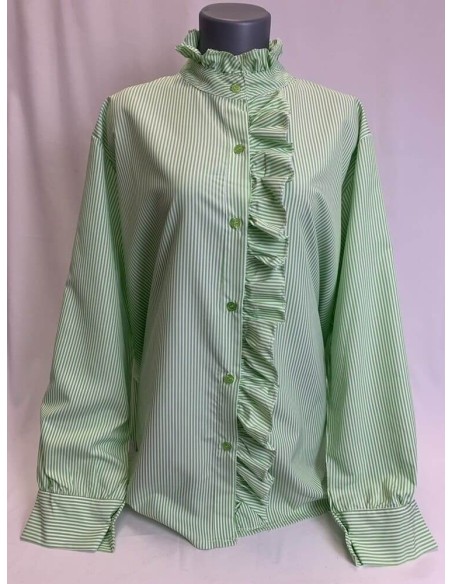 CAMISA CON VOLANTES