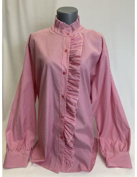 CAMISA CON VOLANTES