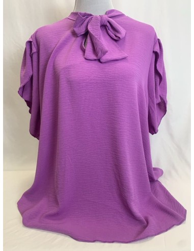 BLUSA CON LAZO